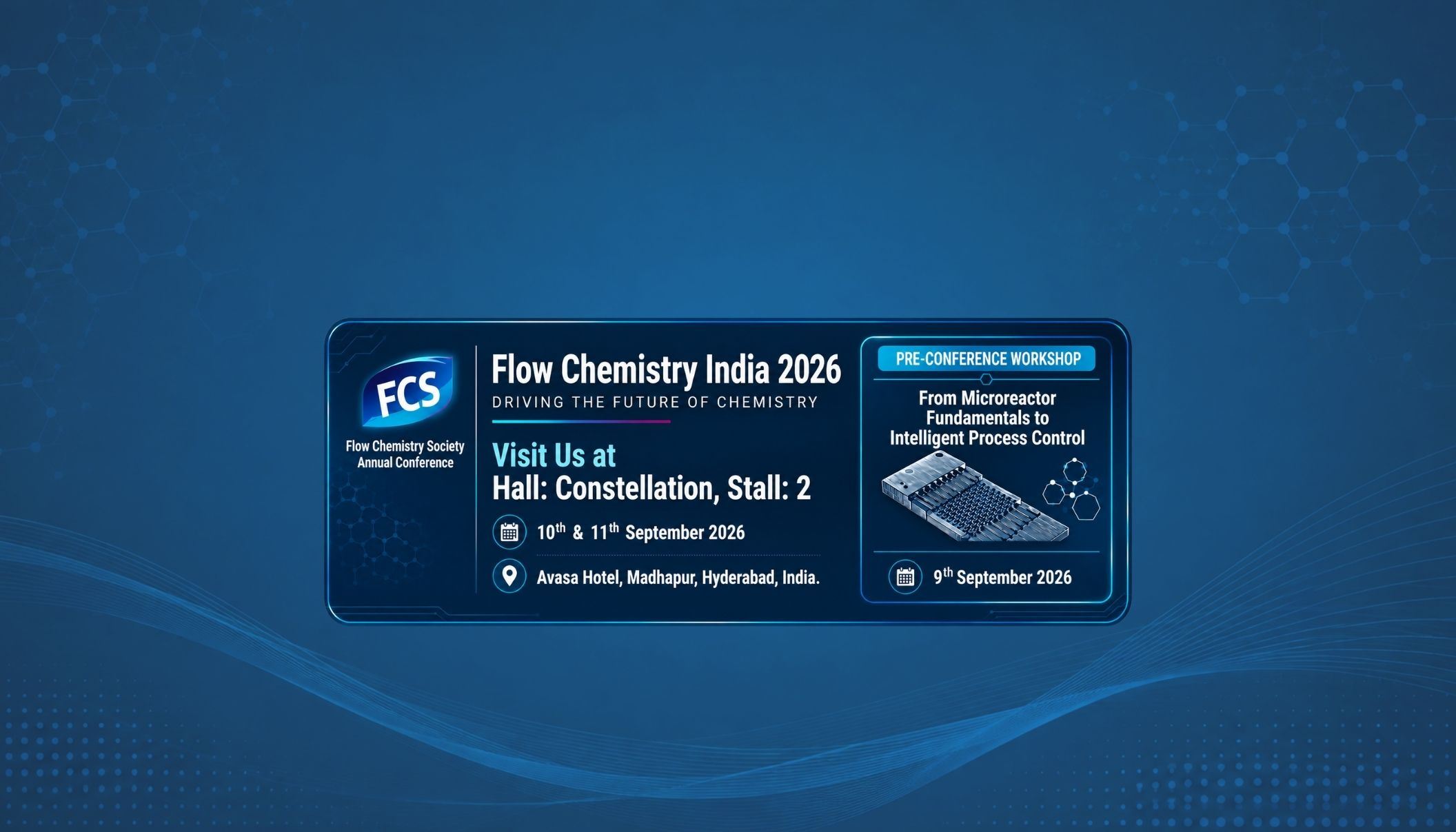 Flow chemistry society India 2026 Invite